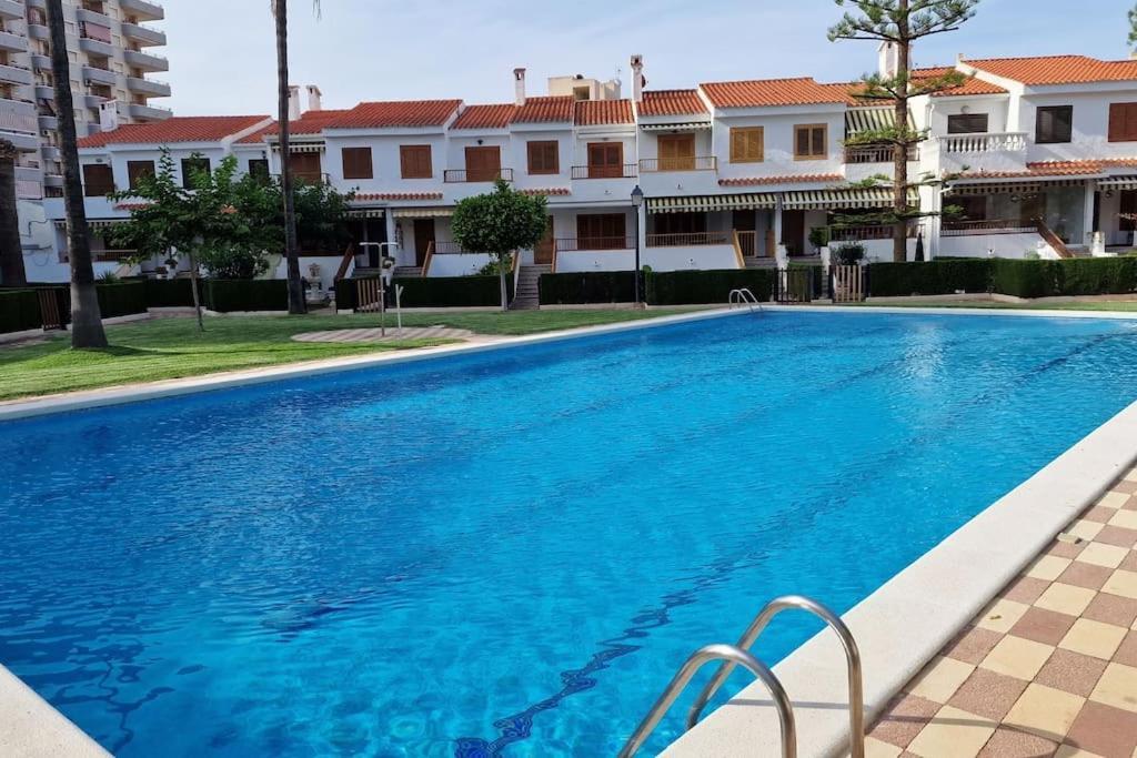 Bungalow Con Jardin Y Piscina Cerca De La Playa Oropesa del Mar Eksteriør bilde
