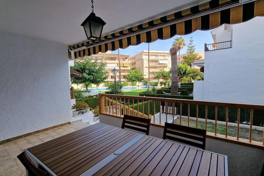 Bungalow Con Jardin Y Piscina Cerca De La Playa Oropesa del Mar Eksteriør bilde